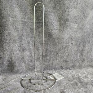 Silver Metal Paper Towel Holder